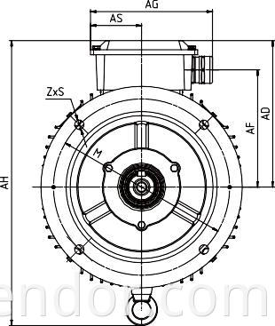 BEIDE YVF2 series Low-Voltage Three-phase Asynchronous Motor